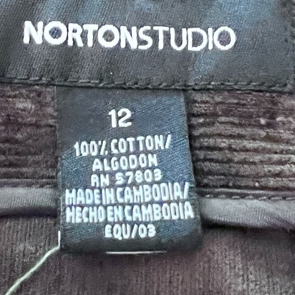 NortonStudio Cotton Skirt - Picture 3 of 4